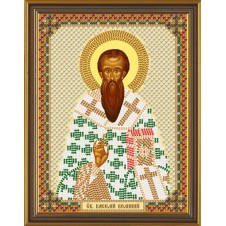 Рисунок на ткани для вышивания бисером "Св.Василий Великий"